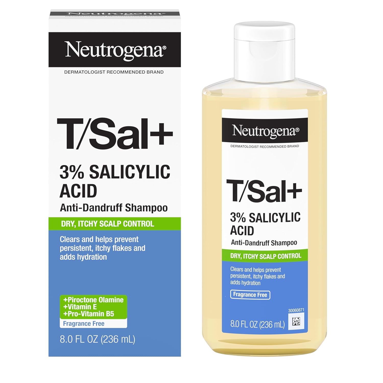 Neutrogena T/Sal+ Shampoo voor Droge & Jeukende Hoofdhuid