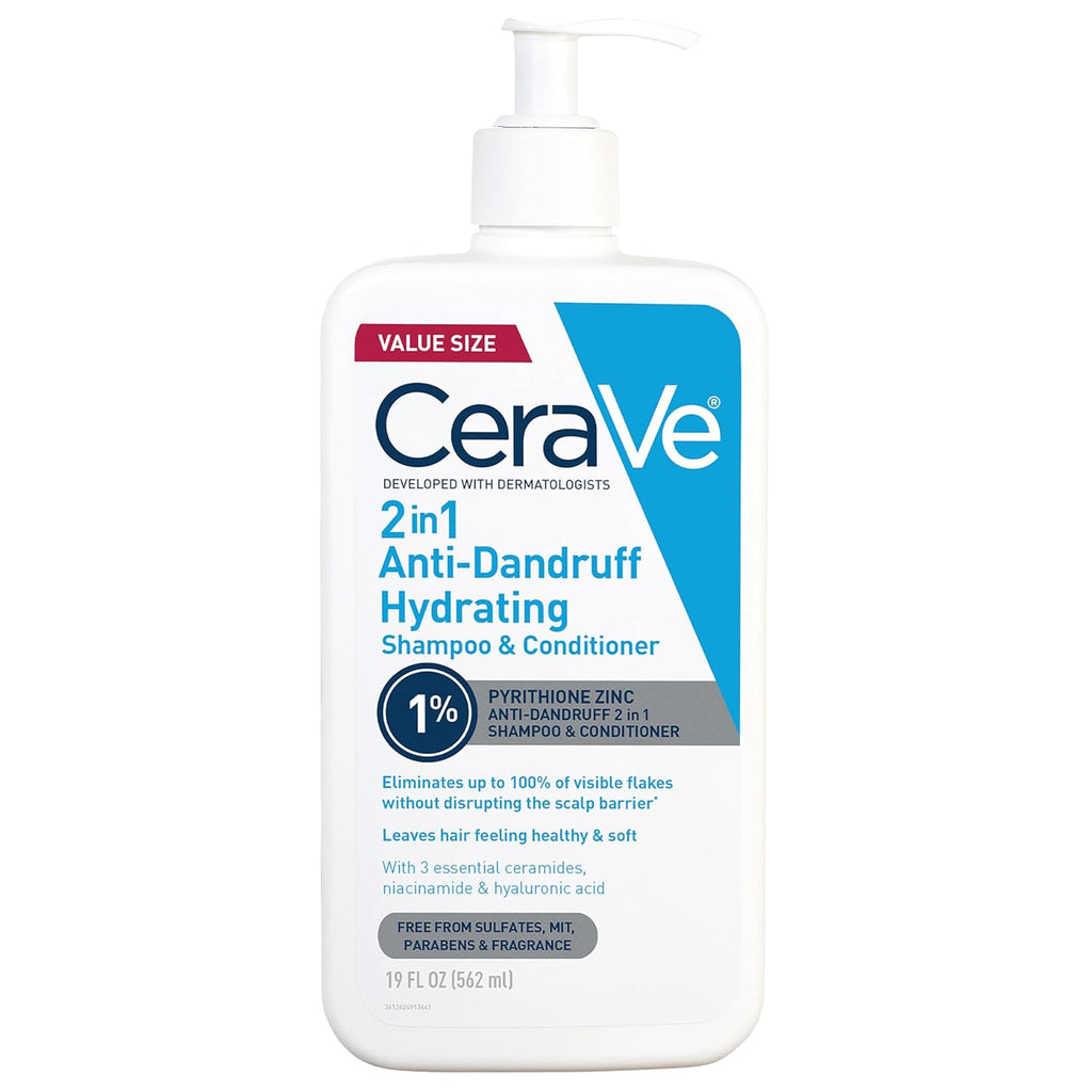 CeraVe 2-in-1 Anti-Roos Hydraterende Shampoo & Conditioner