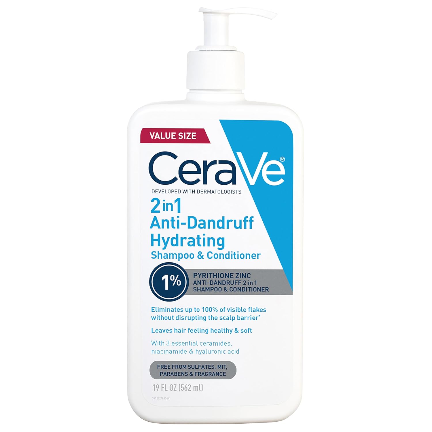 CeraVe 2-in-1 Anti-Roos Hydraterende Shampoo & Conditioner