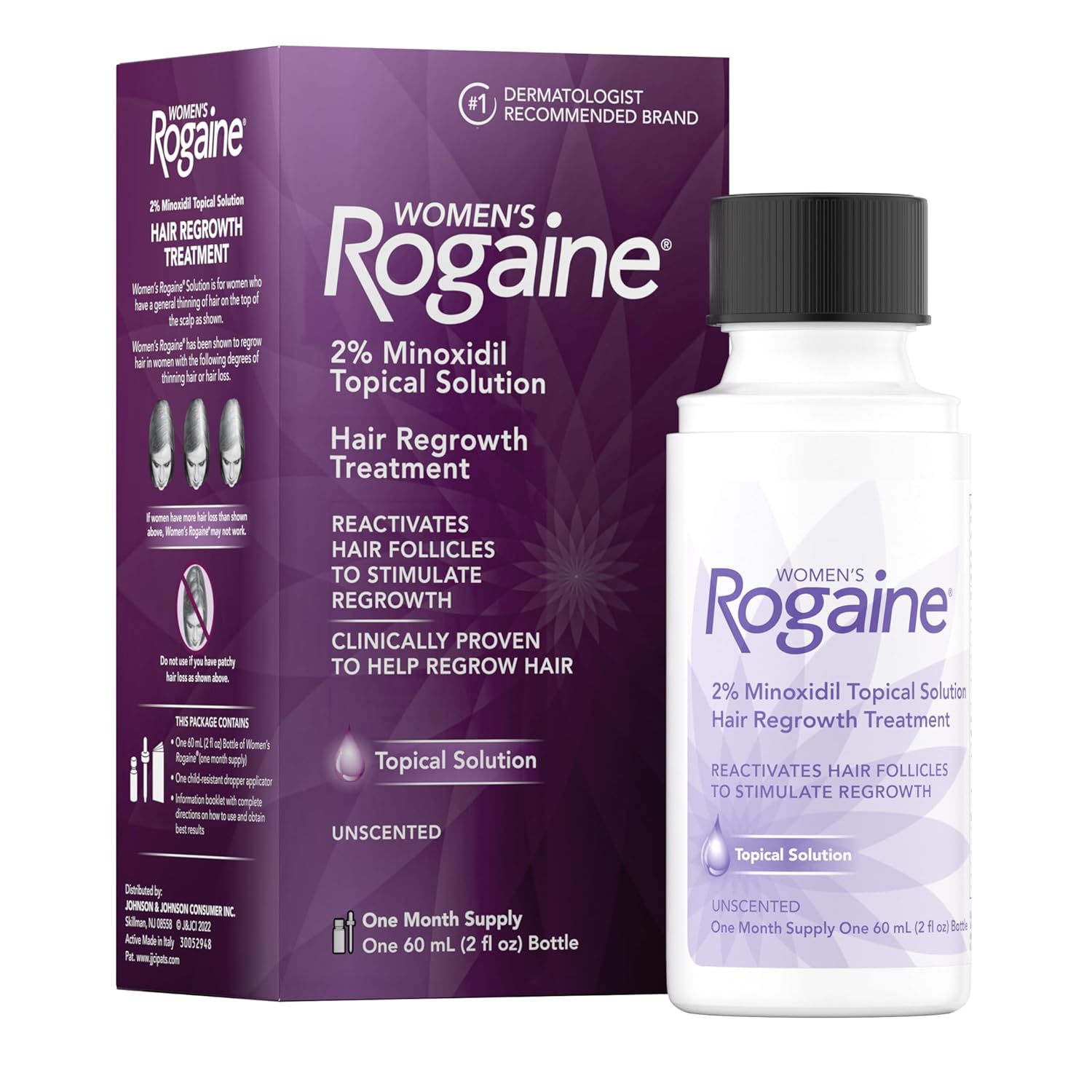 Rogaine 2% Topical Solution voor Vrouwen