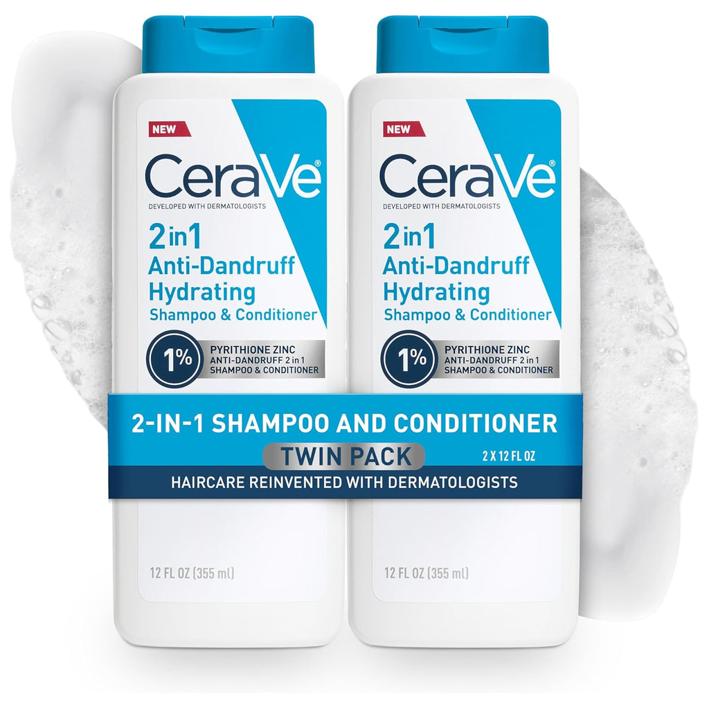 CeraVe 2-in-1 Anti-Roos Hydraterende Shampoo & Conditioner