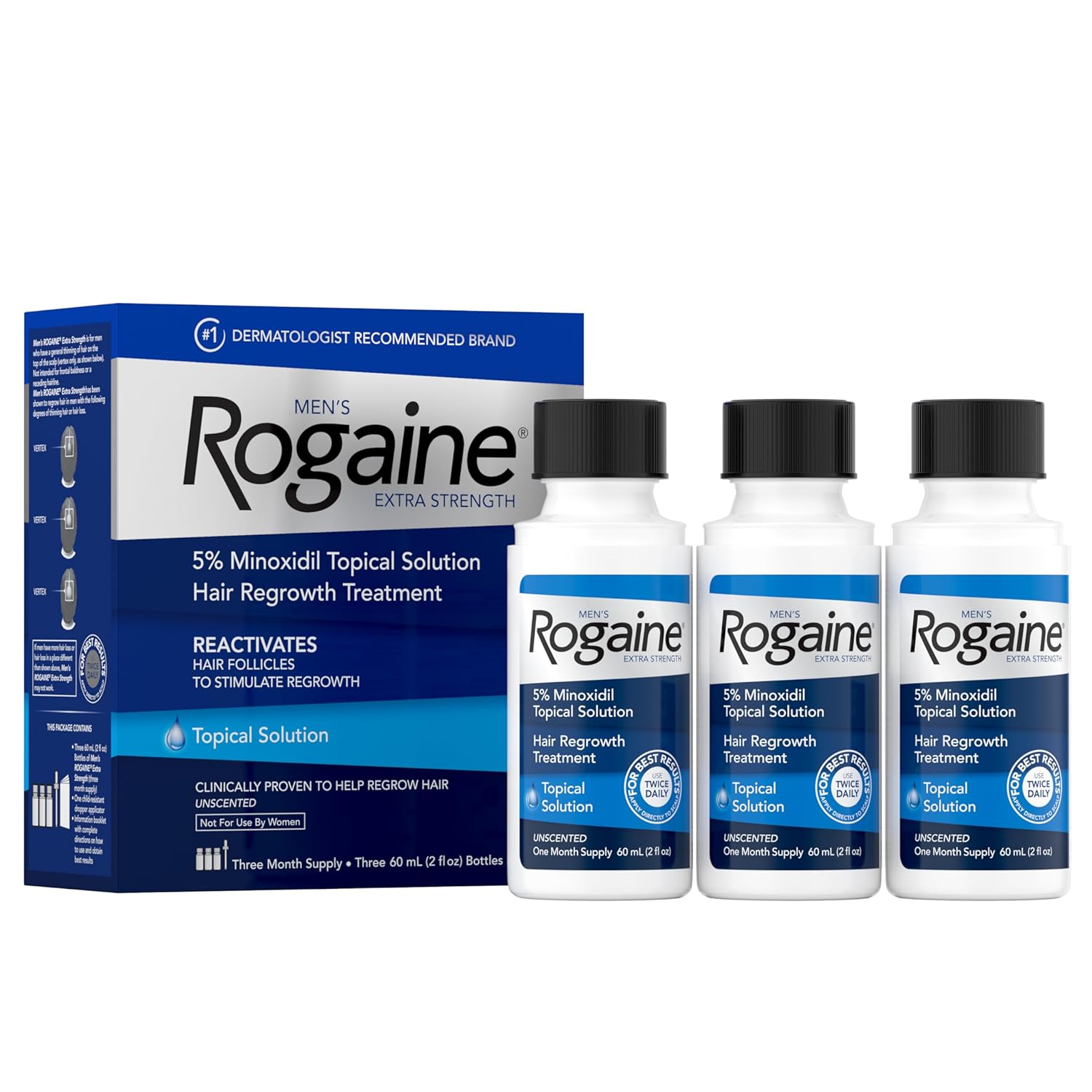 Rogaine 5% Solution voor Mannen